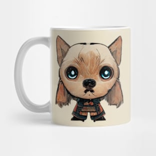 Samurai Chibi dog Mug